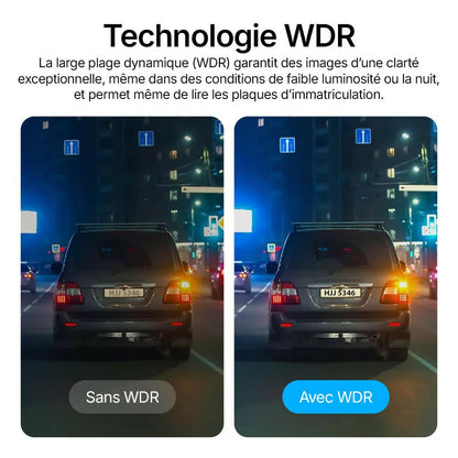 Dashcam 4K DX6 – Triple caméra Ultra HD