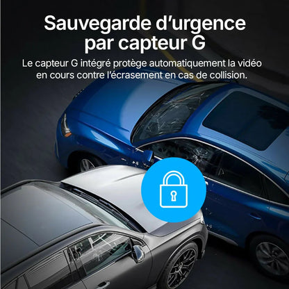 Dashcam 4K DX6 – Triple caméra Ultra HD